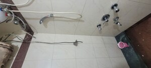 Bathroom in 1 BHK Apartment at Kalpataru Siddhachal II, Kapur Bawdi – for Rent