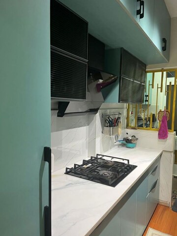 Kitchen in 3 BHK Apartment at DLF Westend Heights New Town, Akshayanagar – for Sale