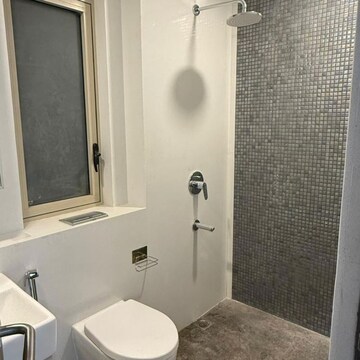Bathroom in 3 BHK Apartment at Lodha The Park, Century Mills – for Rent