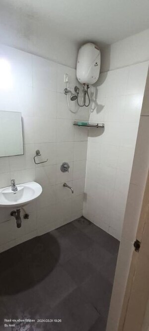 Bathroom in 2 BHK Apartment at Mutha Sai Nirvana, Shahad – for Rent