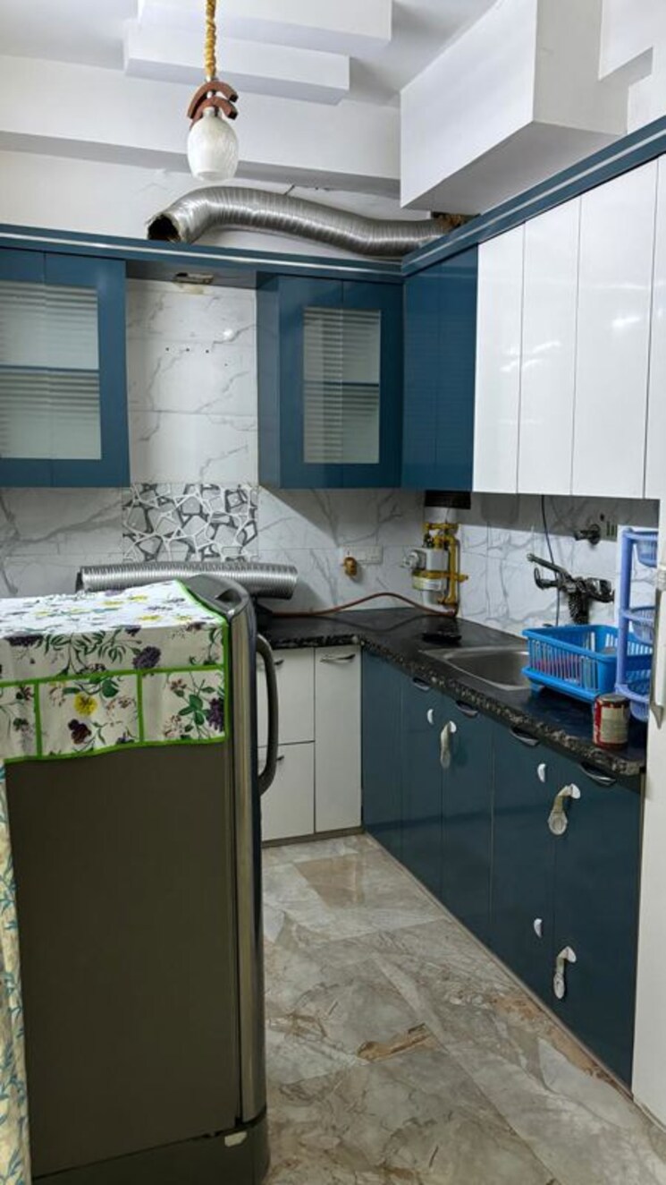Kitchen, shakti khand 2 Bedroom 700 Sq.Ft. Builder Floor In Shakti Khand Ghaziabad 9786449