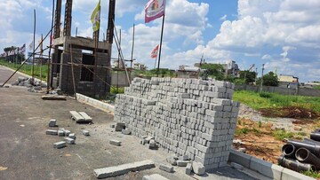  Plot – Exterior View View at Shukruthi Pranavi Pride, Bacharam - for Sale