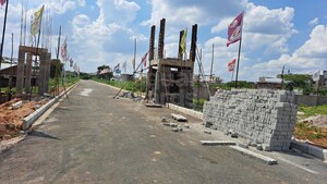  Plot – Exterior View View at Shukruthi Pranavi Pride, Bacharam - for Sale