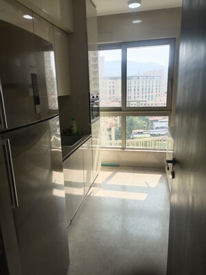 Kitchen in 2 BHK Apartment at Hiranandani Atlantis, Powai – for Rent