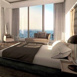 Bedroom in 4 BHK Apartment at M3M Trump Tower, Sector 65 – for Sale