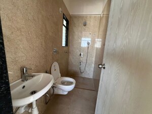 Bathroom in 3 BHK Apartment at Amiya Apartments, Santacruz West – for Sale