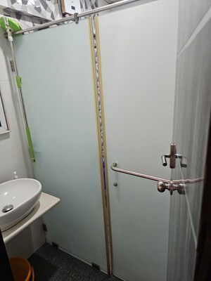 Attached Bathroom in 2 BHK Apartment at Om Viraj Apartment, Andheri West – for Rent