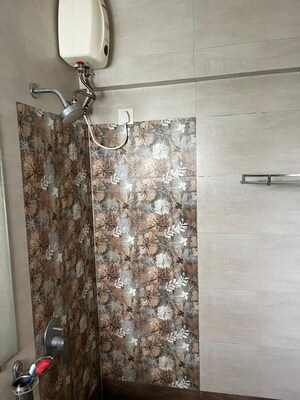 Bathroom in 1 BHK Apartment at Vijay Orovia, Ghodbunder Road – for Sale