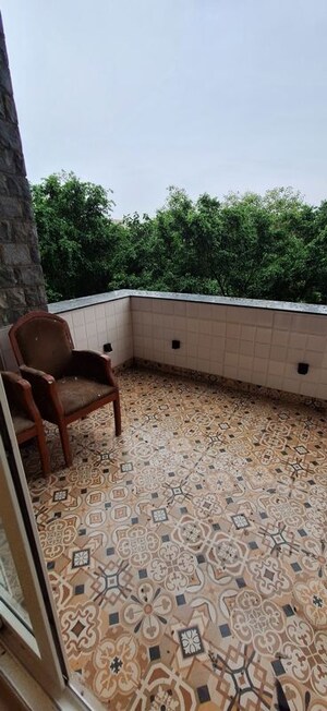 Balcony in 4 BHK Apartment at Sector 4 Dwarka – for Rent