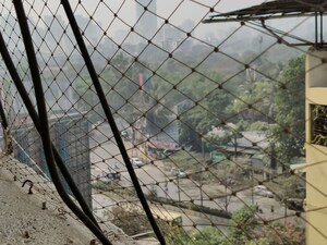 Balcony in 3.5 BHK Apartment at Valley Towers Annex, Manpada – for Sale