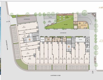 Floor Plan in  Shop at Jodhpur – for Rent