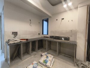 Kitchen in 3 BHK Builder Floor at Chattarpur – for Sale