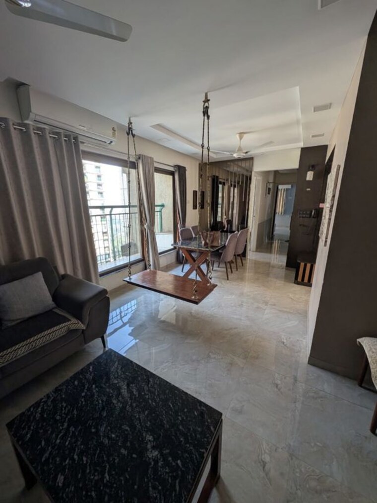 Living Room, neelkanth-greens 3 Bedroom 1250 Sq.Ft. Apartment In Manpada Thane 9787129