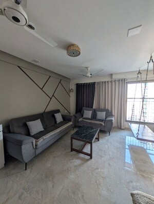 Staircase in 3 BHK Apartment at Neelkanth Greens, Manpada – for Rent