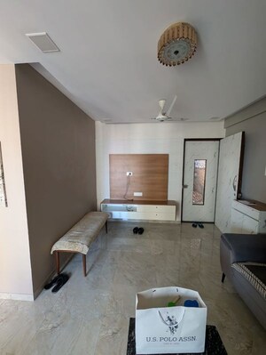 Living Room in 3 BHK Apartment at Neelkanth Greens, Manpada – for Rent