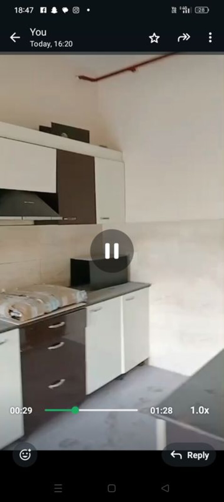 Kitchen, ansals-celebrity-greens 3.5 Bedroom 2000 Sq.Ft. Apartment In Sushant Golf City Lucknow 9787154