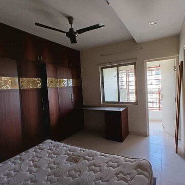 Bedroom in 3 BHK Apartment at Unitech Heritage Estate, Yelahanka – for Rent