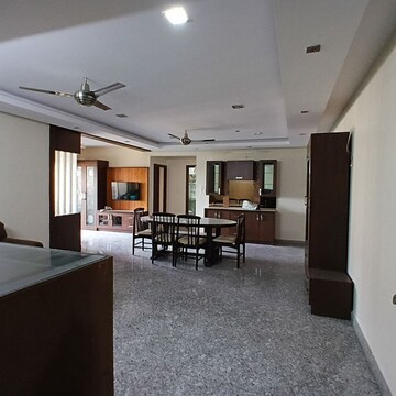 Kitchen in 3 BHK Apartment at Unitech Heritage Estate, Yelahanka – for Rent