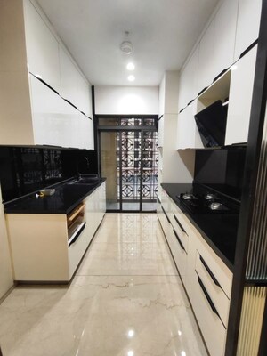 Kitchen in 3 BHK Apartment at Lodha Sterling, Kolshet Road – for Sale