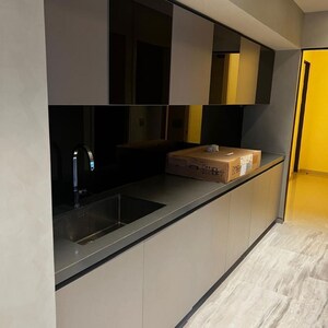 Kitchen in 4 BHK Apartment at Lodha The World Towers World One Tier 2, Empire Mill – for Rent