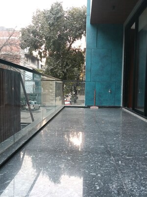 Balcony in 3 BHK Builder Floor at Greater Kailash I – for Sale