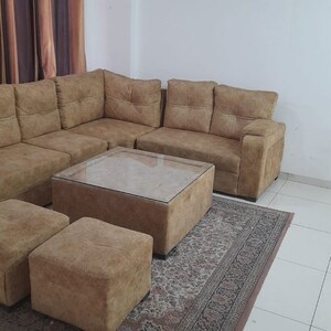 Living Room in 4 BHK Penthouse at Motiaz Royal Citi, Nagla Road – for Rent