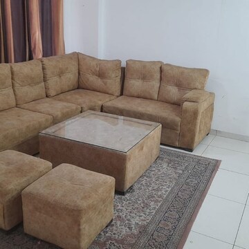 Living Room in 4 BHK Penthouse at Motiaz Royal Citi, Nagla Road – for Rent