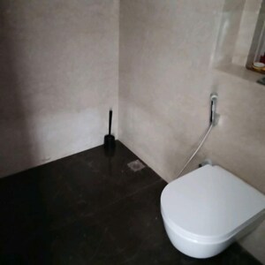 Bathroom in 3 BHK Apartment at Lodha Kiara, Kamala Mill – for Rent