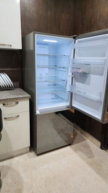 Kitchen in 3 BHK Builder Floor at Greater Kailash I – for Rent