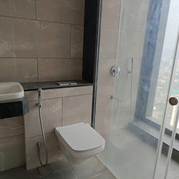 Bathroom in 4 BHK Apartment at Rustomjee Crown, Gokhale Road – for Rent