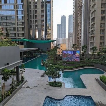 4 BHK Apartment – Exterior View View at Rustomjee Crown, Gokhale Road - for Rent