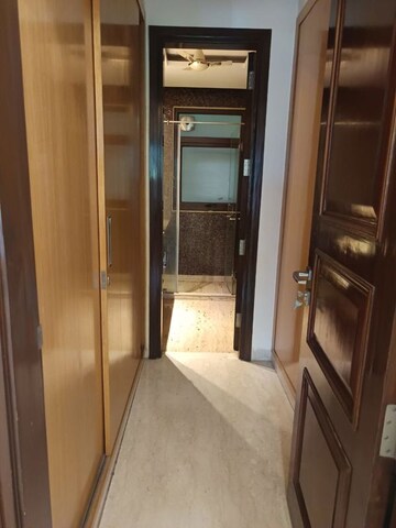 Building Lobby in 4 BHK Builder Floor at Greater Kailash I – for Rent