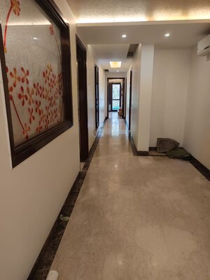 Building Lobby in 4 BHK Builder Floor at Greater Kailash I – for Rent