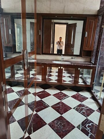 Kitchen in 4 BHK Builder Floor at Greater Kailash I – for Rent