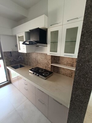 Kitchen in 1 BHK Apartment at Kanakia Silicon Valley, Powai – for Rent