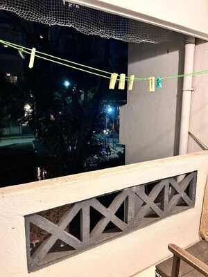 Balcony in 1 BHK Apartment at Mantri Aangan, Koregaon Park – for Rent