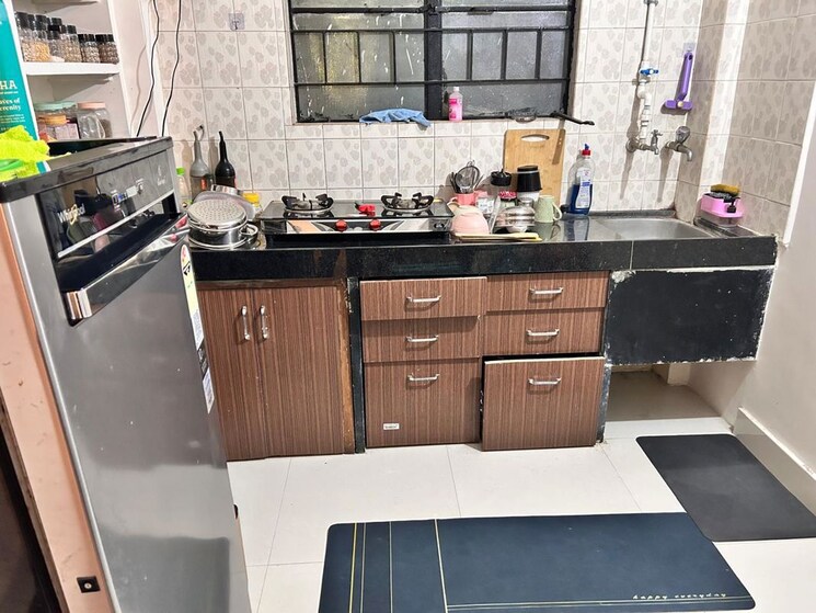 Kitchen, mantri-aangan 1 Bedroom 500 Sq.Ft. Apartment In Koregaon Park Pune 9787262