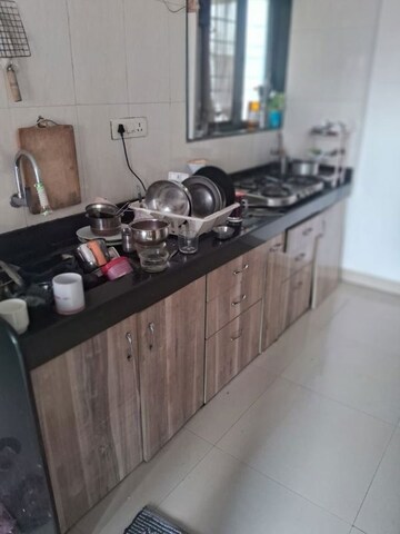 Kitchen in 2 BHK Apartment at Kumar Shantiniketan Phase 1, Pashan – for Rent