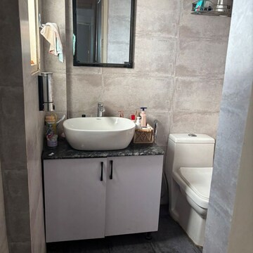 Bathroom in 2 BHK Builder Floor at Palam Vihar Residents Association, Palam Vihar – for Rent