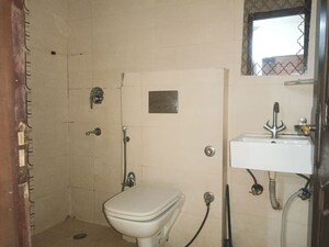 Bathroom in 2 BHK Builder Floor at East Of Kailash – for Rent