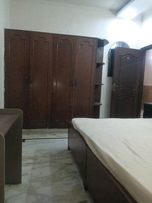 Bedroom in 2 BHK Builder Floor at East Of Kailash – for Rent