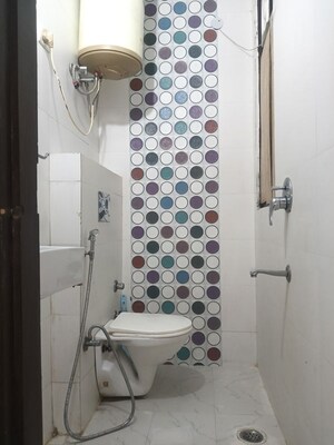 Bathroom in 2 BHK Builder Floor at East Of Kailash – for Rent