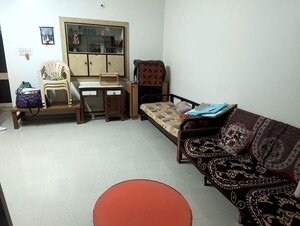 Living Room in 1 BHK Villa at Shyamal – for Rent