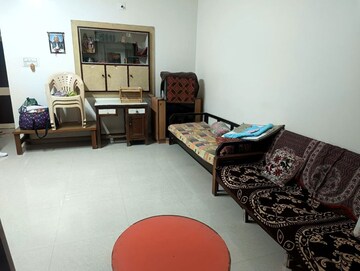 Living Room in 1 BHK Villa at Shyamal – for Rent