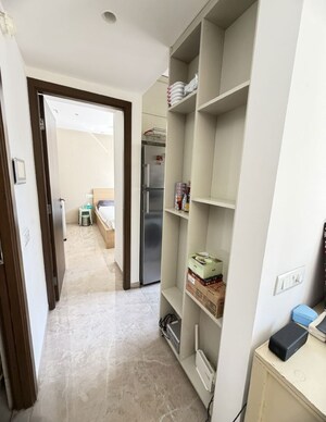 Building Lobby in 1 BHK Apartment at Hiranandani Regent Hill, Powai – for Rent