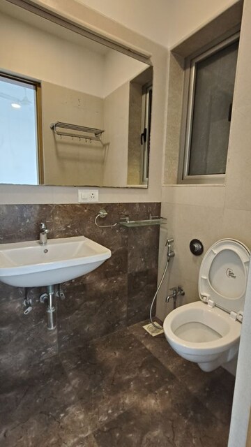 Attached Bathroom in 3 BHK Apartment at Suraj Tranquil Bay 1, Prabhadevi – for Rent