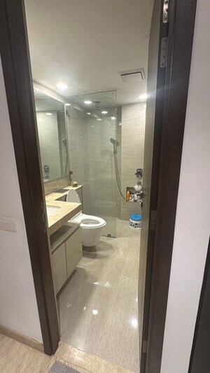 Bathroom in 2 BHK Apartment at Hiranandani Castle Rock, Powai – for Rent