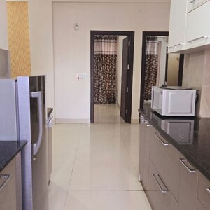 Balcony in 3 BHK Apartment at Motia Royal Citi Apartments, Nagla Road – for Rent