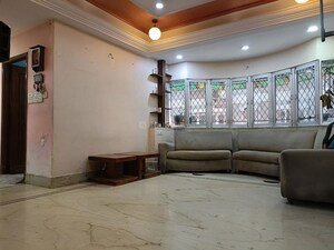 Living Room in 6 BHK Apartment at Fort Residency, Behala – for Sale