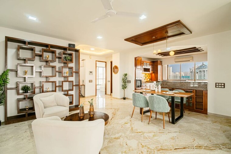 Kitchen, lake-front-solitaire 3 Bedroom 2775 Sq.Ft. Apartment In Powai Mumbai 9787347